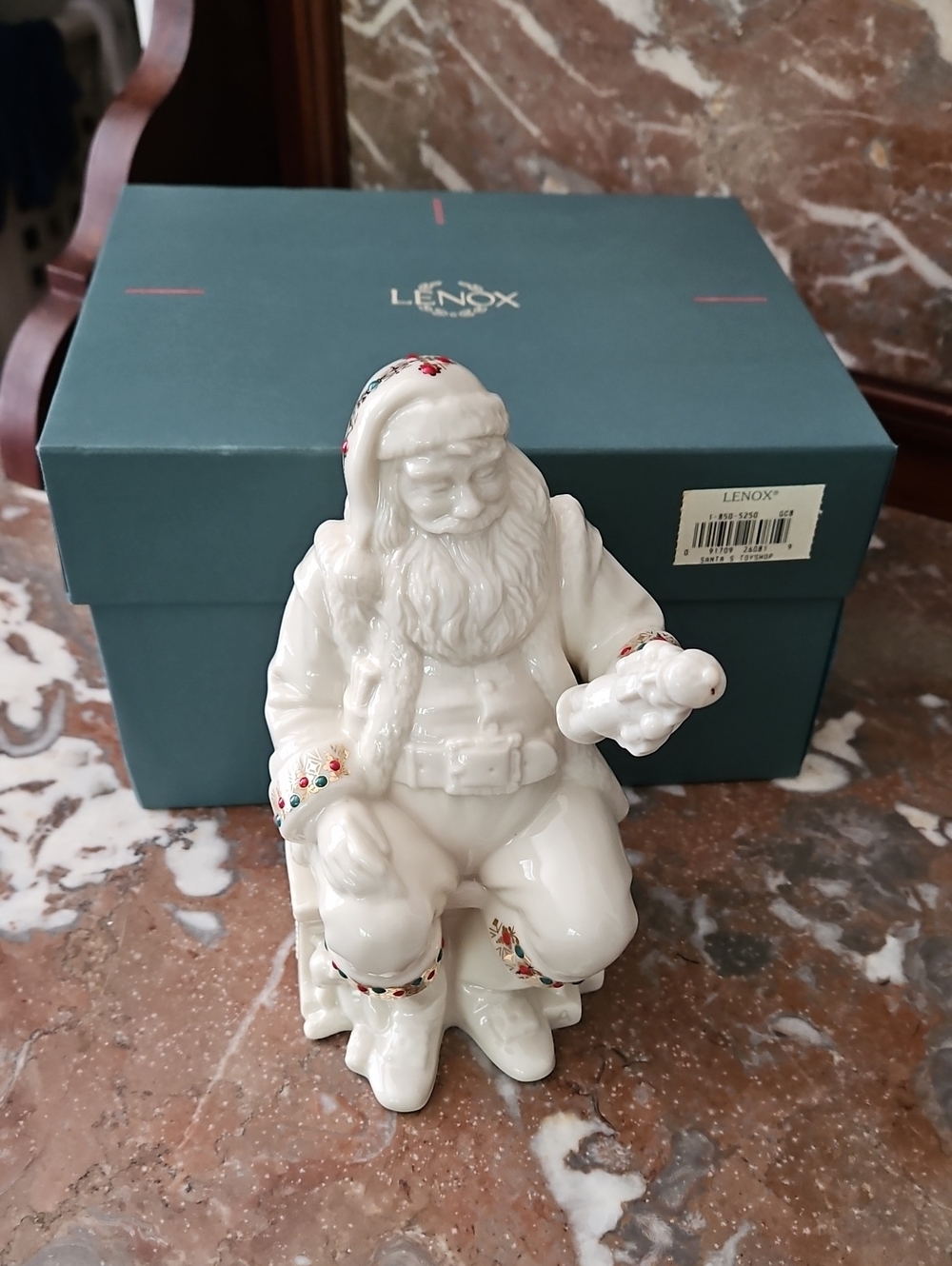 Vintage Lenox China Jewel Santa's Toyshop # 5 In Series USA